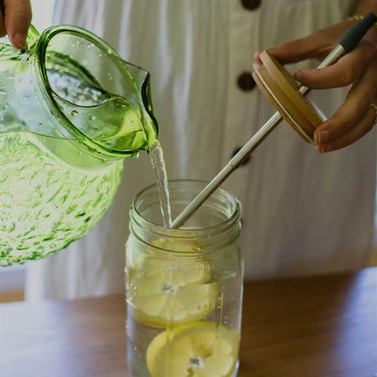 Bamboo Mason Jar Lid