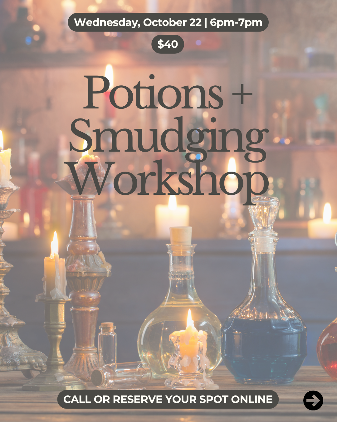 Potions & Smudging Workshop