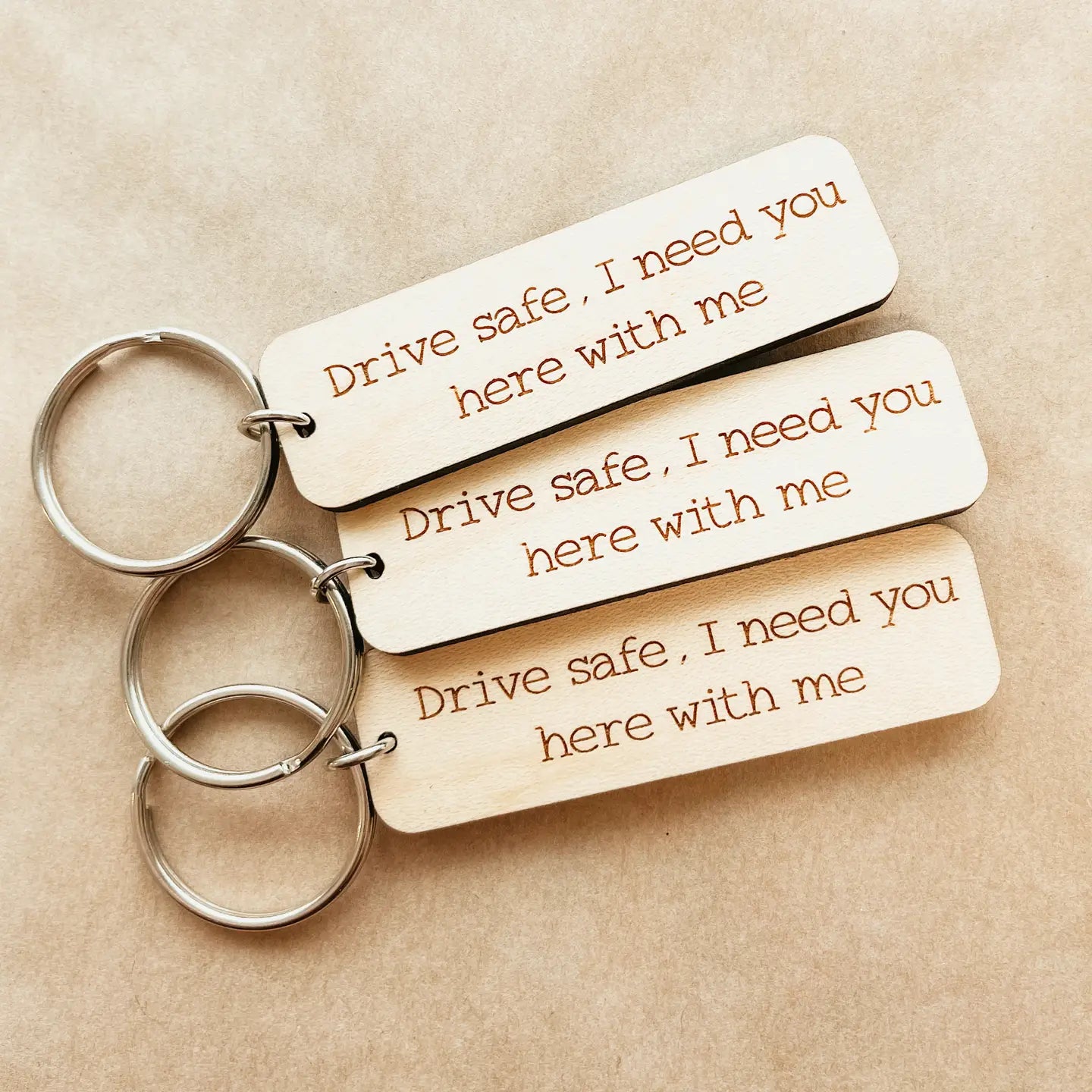 Drive Safe Keychain