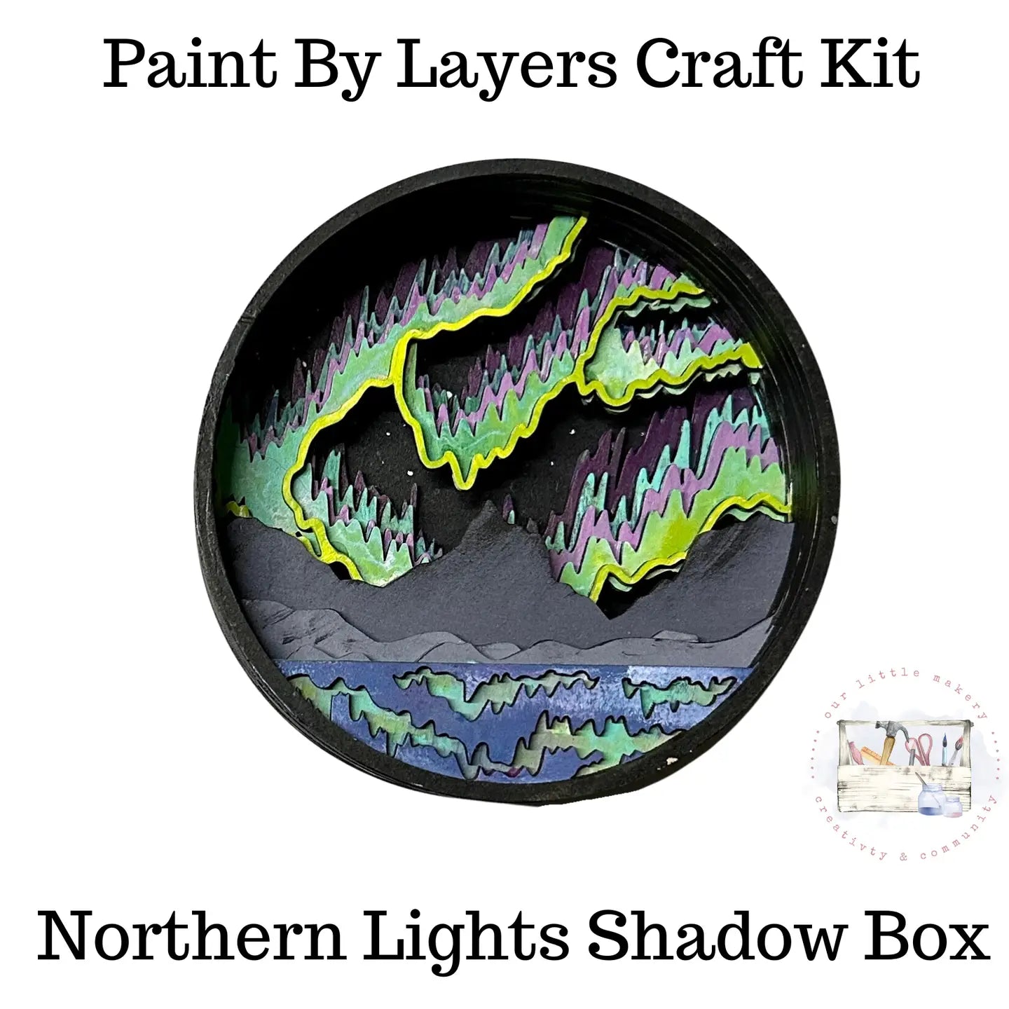 Shadow Box Layers Craft Kit